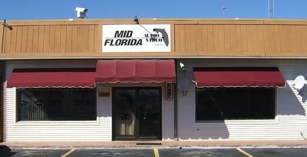 Mid Florida Audio/Video's storefront on 1722 E. Edgewood Drive in Lakeland, FL