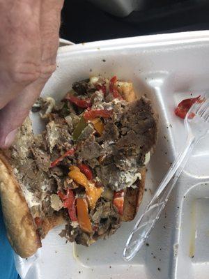 Philly cheesesteak