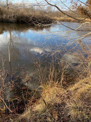 View from hiking trail