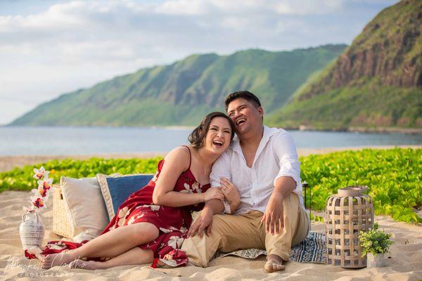 couple photo session, engagement session, hawaii.