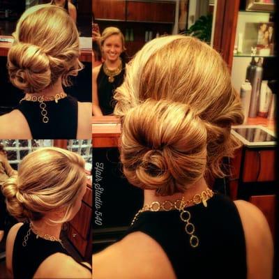 Sleek Bun Updo