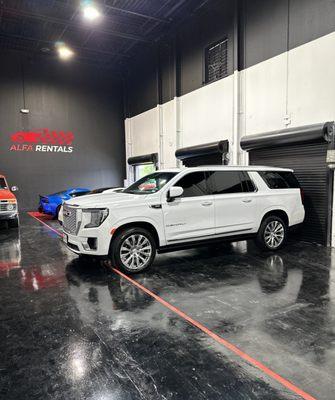 Interior of Alfa Warehouse in Arlington, Texas.