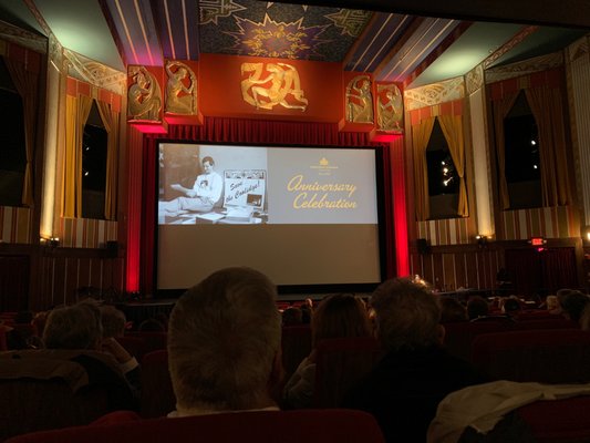 I attended the 30th Anniversary Celebration of the Coolidge Corner Theater Foundation to see and hear the mix and sound design I provided.