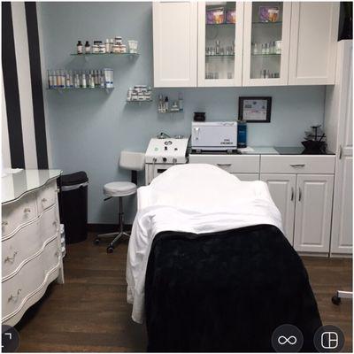 Esthetician room