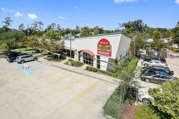 Aerial view of the Gardner Mandeville Office