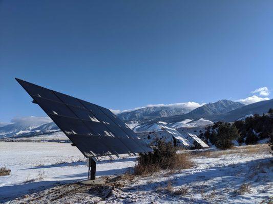 15kW residential ground mount in Livingston, MT