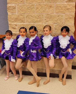 Getting ready for recital!
 Class - Tap/Ballet/Jazz