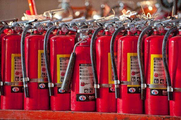 Fire extinguisher inspection and servicing