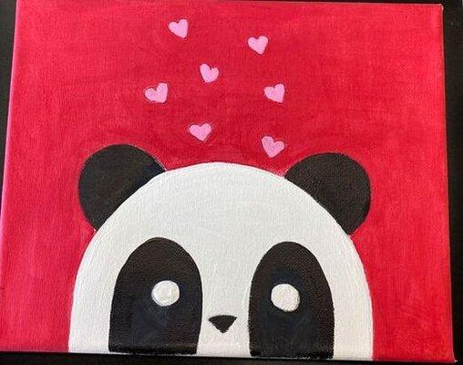 Panda canvas