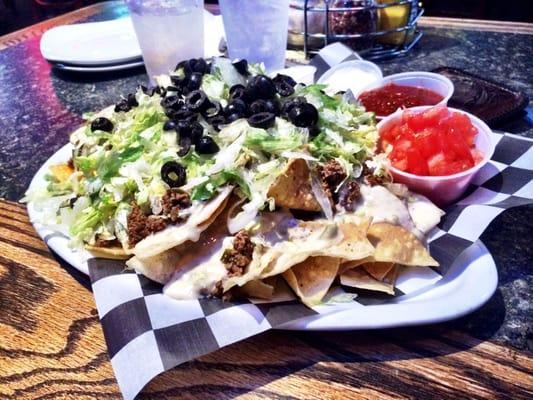 Beef nachos.