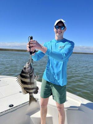 Sheepshead fishing