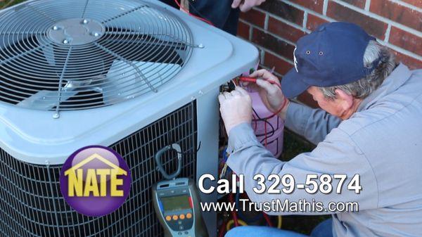 We have NATE certified technicians on staff to make sure your system performs its best and lasts for its full product lifespan.