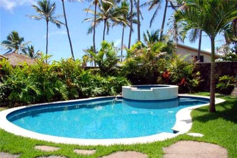 Heaven by the pool