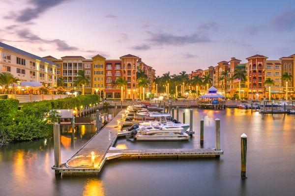 Naples FL Marina near Downtown Naples