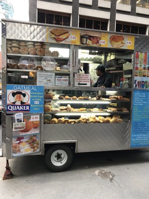 The best breakfast cart in NYC