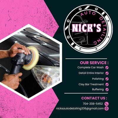 Nick's Auto Detailing