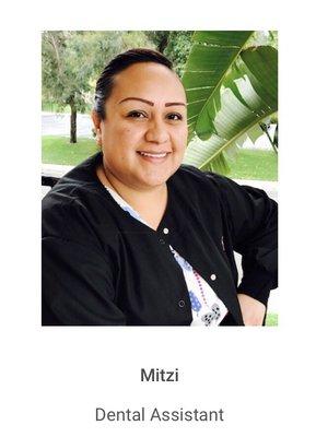 Mitzi our Dental Assistant