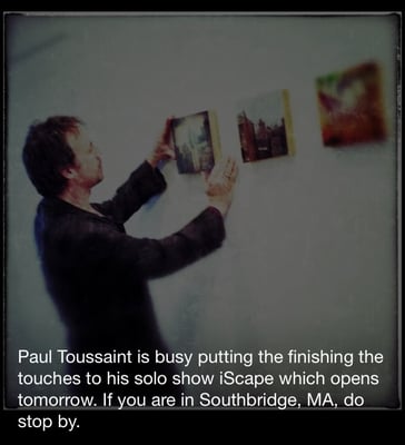 Paul Toussaint has some of his amazing work on display now. Check it out.