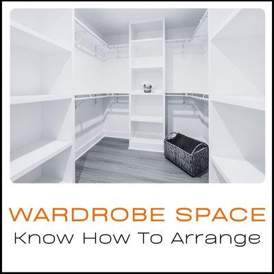 Gain insider knowledge on how to keep your clothes neatly organized and your fashion sense on point for your specific space.