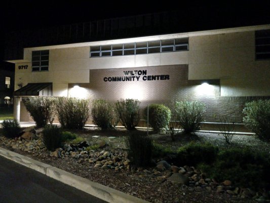 Wilton Community Center from the Front.