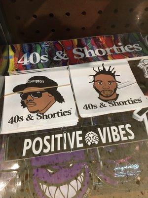 8/27/16. Saturday afternoon. 40s and Shorties, y'all!! Eazy-E, and ODB!!