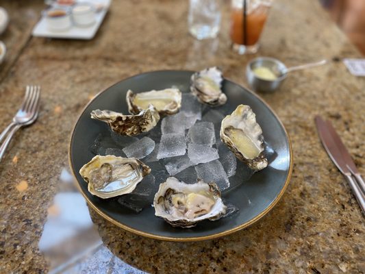 Beau Soleil Oysters on the half shell