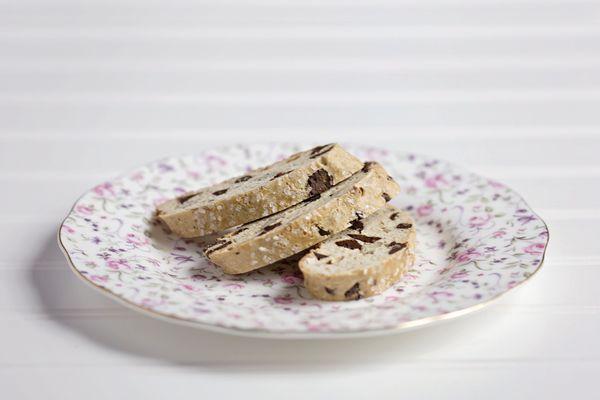 Orange Chocolate Spice Biscottis
  http://larkspurteacookie.com/product/ocsb/