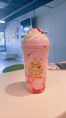 Strawberry cheesecake shake