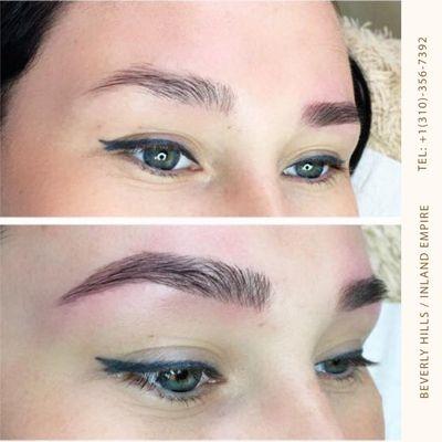 Eyebrow Microblading by Valentina