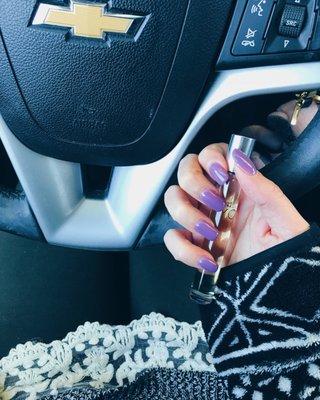 purple gel