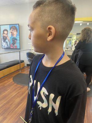 An amazing haircut from the pros at Supercuts!