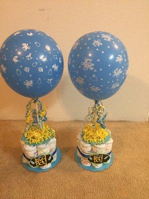 Diaper Cake Center Piece