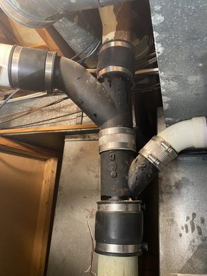 Waste stack repair