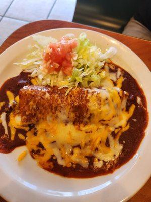 Beef enchilada