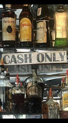 CASH ONLY?!?