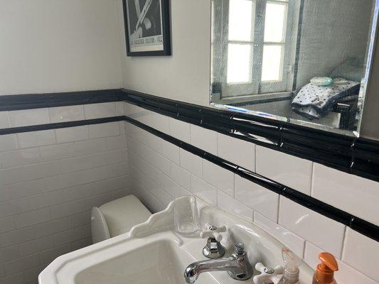 Renovated bathroom