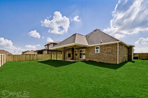 Enjoy the great outdoors from this covered patio from C3 Homes. Excellent for entertaining and relaxing afternoons and evenin...