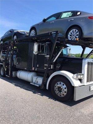 Austin Car Transport is an expert in auto shipping services. On the photo: Open Trailer.