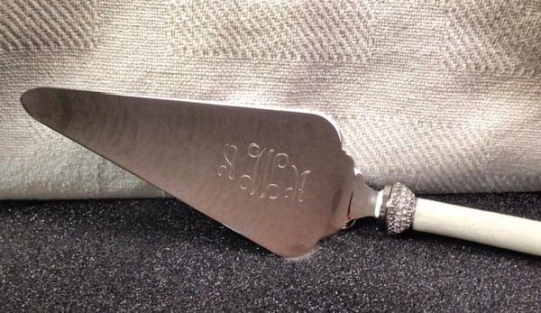 We can hand engrave many metals for a truly custom gift