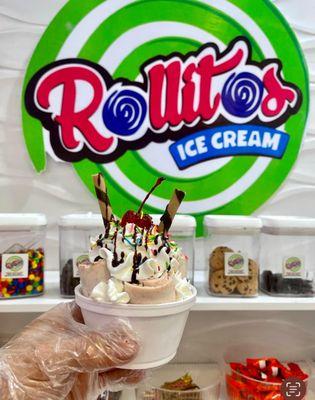 rollitos ice cream