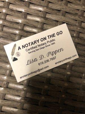 A Notary On The Go