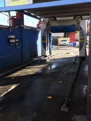 New High Tech Soft Touch non scratching drive thru car wash