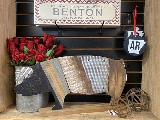 We are located in Historic Downtown Benton, AR!