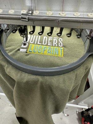 Custom embroidery