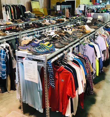 Incredible selection of Men's, Women's, and Children's Clothing at great prices!