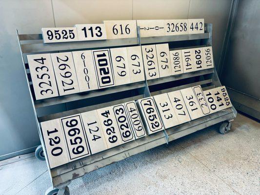 Premium Indiana Limestone Address Markers