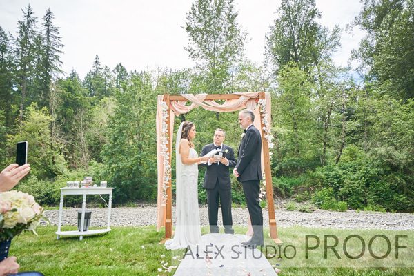 ceremony by river