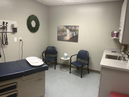 Primary care treatment room