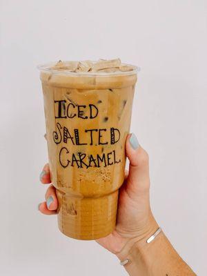 Iced protein coffee