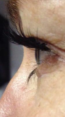 Full set eyelash extensions